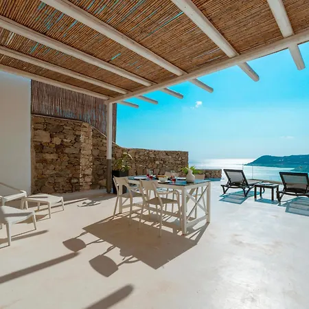 Panoramic Aegean Residence At Elia Beach Mykonos - Private & Exclusive Elia (Mykonos)