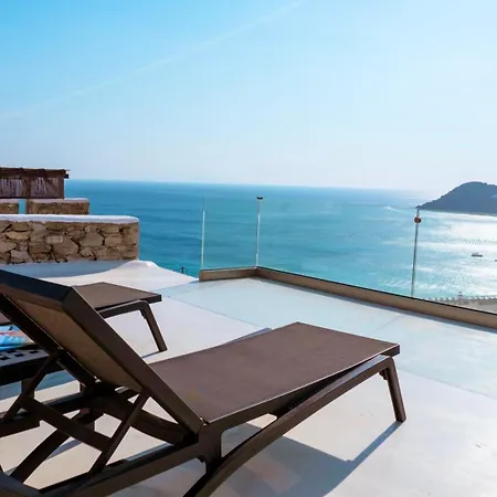 Вилла Panoramic Aegean Residence At Elia Beach Mykonos - Private & Exclusive Elia (Mykonos)