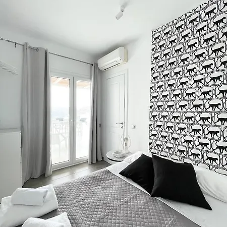 Villa Panoramic Aegean At Elia Mykonos - Private & Exclusive