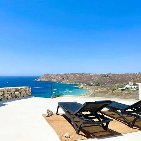 Elia House With Amazing View On The Beach Mykonos فيلة Mykonos Town
