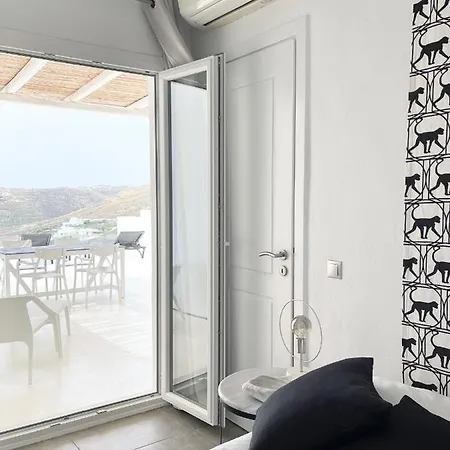 Elia House With Amazing View On The Beach Mykonos فيلة Mykonos Town