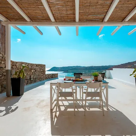 Elia House With Amazing View On The Beach Mykonos فيلة Mykonos Town