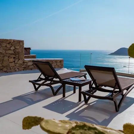 Elia House With Amazing View On The Beach Mykonos فيلة Mykonos Town