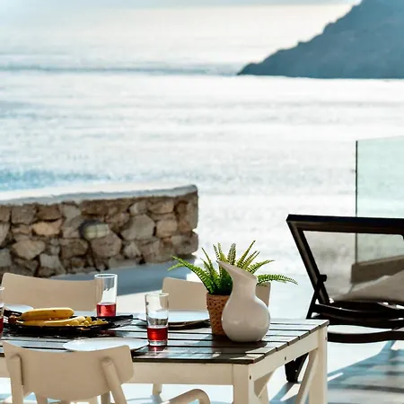 Panoramic Aegean At Elia Mykonos - Private & Exclusive فيلة
